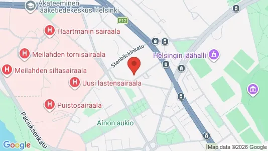 Apartments for rent i Helsinki Eteläinen - kort over placeringen