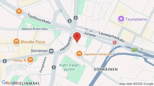 Apartments for rent i Helsinki Keskinen - kort over placeringen