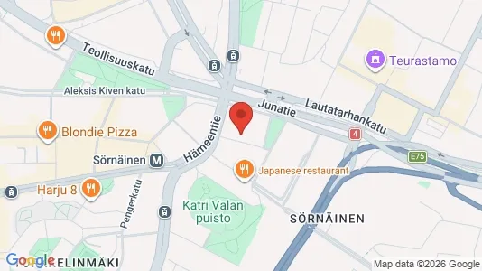 Apartments for rent i Helsinki Keskinen - kort over placeringen