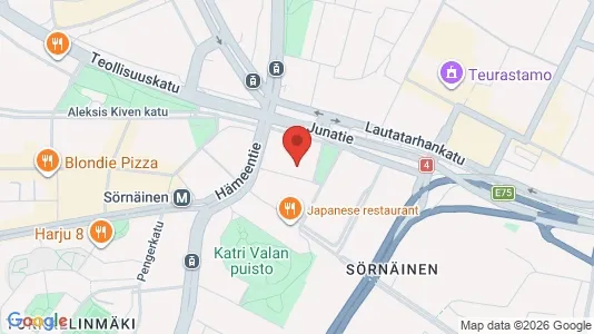 Apartments for rent i Helsinki Keskinen - kort over placeringen