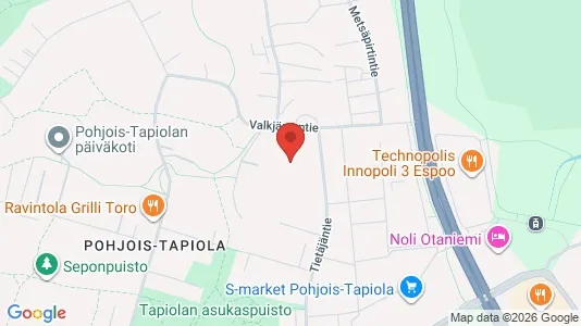 Apartments for rent i Espoo - kort over placeringen