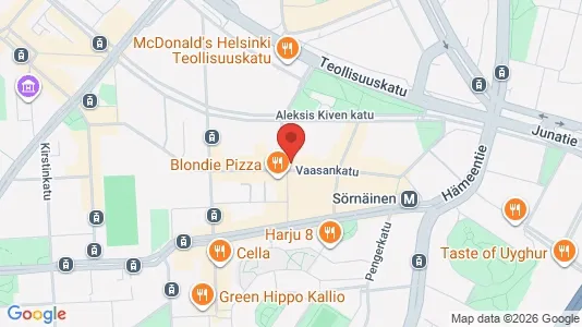 Apartments for rent i Helsinki Keskinen - kort over placeringen