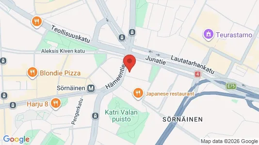Apartments for rent i Helsinki Keskinen - kort over placeringen