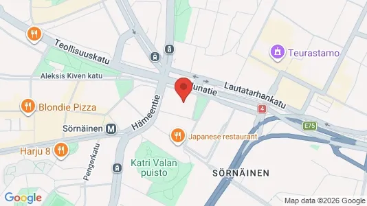 Apartments for rent i Helsinki Keskinen - kort over placeringen