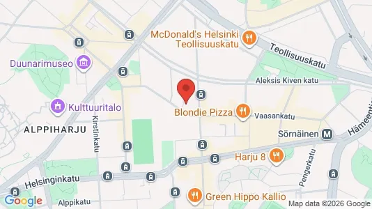 Apartments for rent i Helsinki Keskinen - kort over placeringen