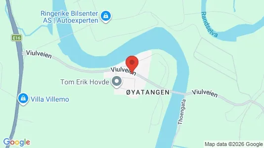 Apartments for rent i Ringerike - kort over placeringen