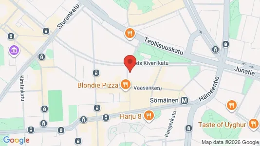 Apartments for rent i Helsinki Keskinen - kort over placeringen