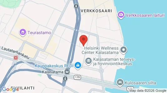 Apartments for rent i Helsinki Keskinen - kort over placeringen