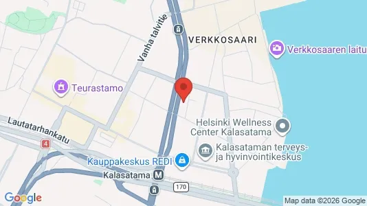 Apartments for rent i Helsinki Keskinen - kort over placeringen