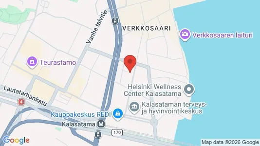 Apartments for rent i Helsinki Keskinen - kort over placeringen