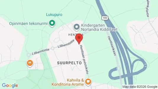 Apartments for rent i Espoo - kort over placeringen