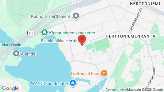 Apartments for rent i Helsinki Kaakkoinen - kort over placeringen
