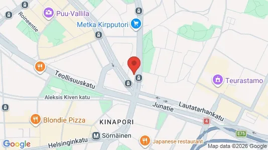 Apartments for rent i Helsinki Keskinen - kort over placeringen