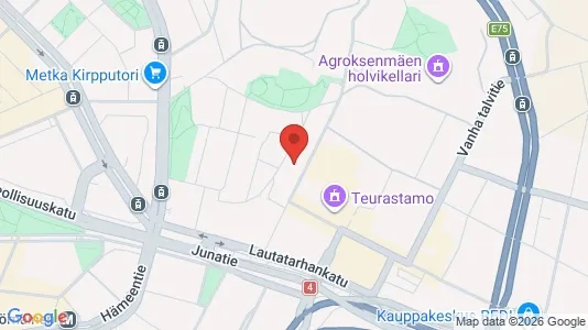 Apartments for rent i Helsinki Keskinen - kort over placeringen