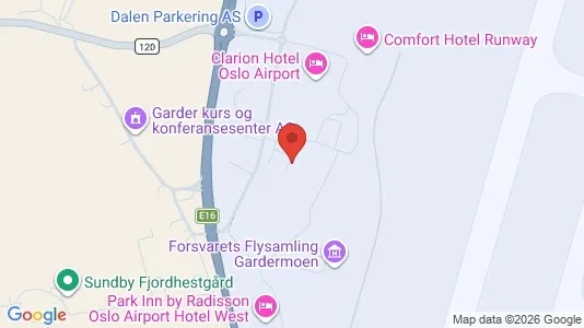 Apartments for rent i Ullensaker - kort over placeringen