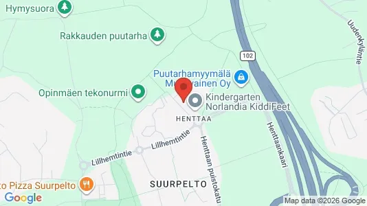 Apartments for rent i Espoo - kort over placeringen