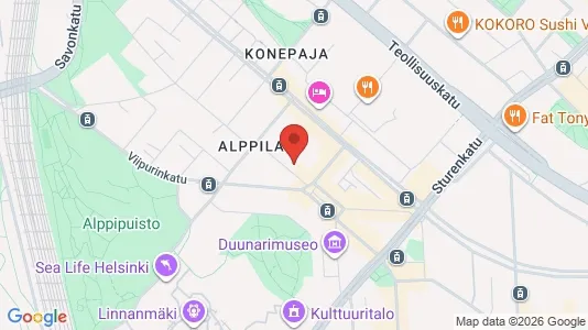Apartments for rent i Helsinki Keskinen - kort over placeringen