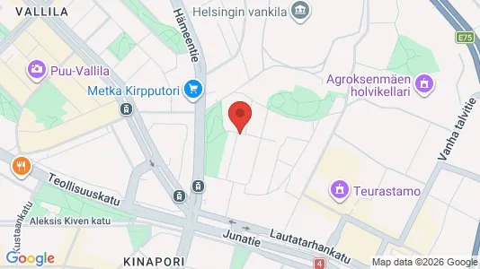 Apartments for rent i Helsinki Keskinen - kort over placeringen