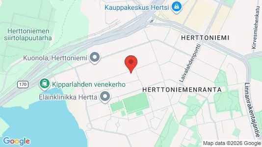 Apartments for rent i Helsinki Kaakkoinen - kort over placeringen