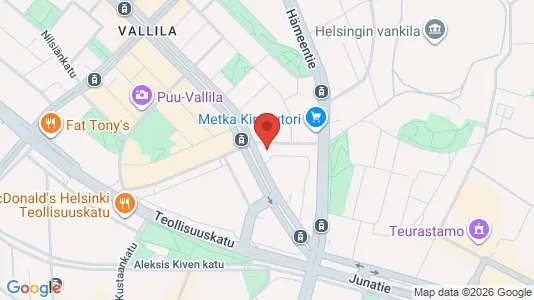 Apartments for rent i Helsinki Keskinen - kort over placeringen