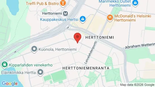 Apartments for rent i Helsinki Kaakkoinen - kort over placeringen