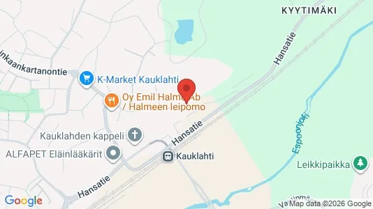 Apartments for rent i Espoo - kort over placeringen