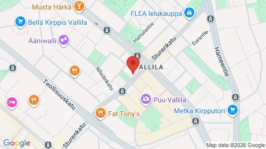 Apartments for rent i Helsinki Keskinen - kort over placeringen