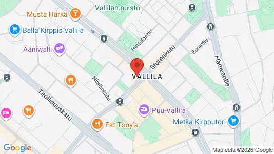 Apartments for rent i Helsinki Keskinen - kort over placeringen
