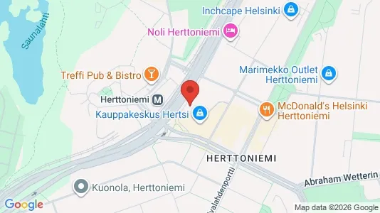 Apartments for rent i Helsinki Itäinen - kort over placeringen