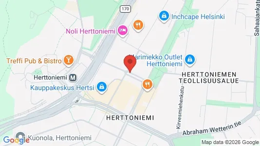 Apartments for rent i Helsinki Itäinen - kort over placeringen