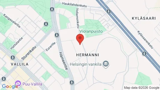 Apartments for rent i Helsinki Keskinen - kort over placeringen