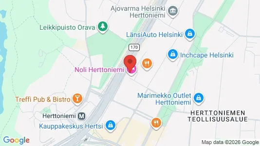 Apartments for rent i Helsinki Kaakkoinen - kort over placeringen