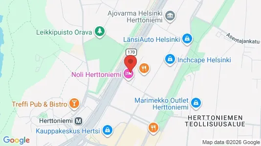 Apartments for rent i Helsinki Kaakkoinen - kort over placeringen
