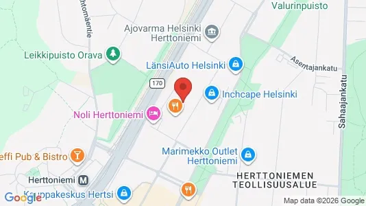 Apartments for rent i Helsinki Kaakkoinen - kort over placeringen