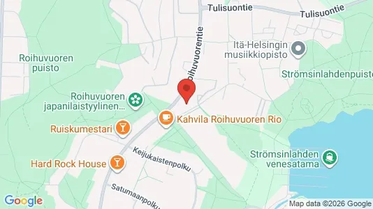 Apartments for rent i Helsinki Kaakkoinen - kort over placeringen