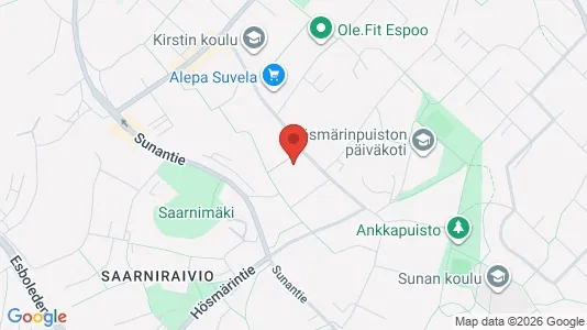 Apartments for rent i Espoo - kort over placeringen