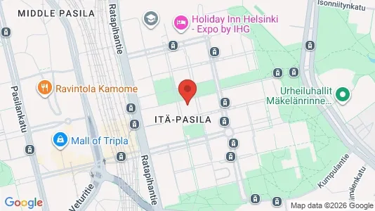 Apartments for rent i Helsinki Keskinen - kort over placeringen
