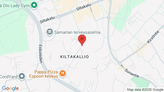 Apartments for rent i Espoo - kort over placeringen