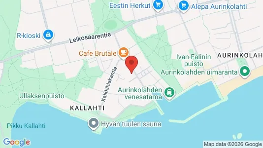 Apartments for rent i Helsinki Itäinen - kort over placeringen