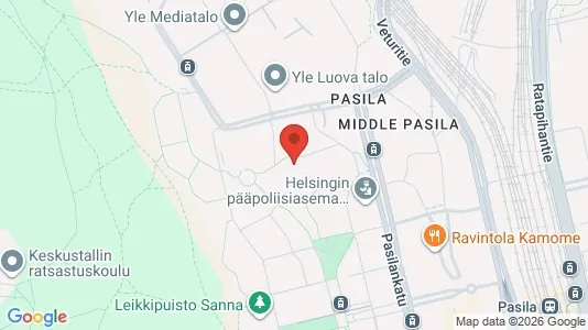 Apartments for rent i Helsinki Keskinen - kort over placeringen