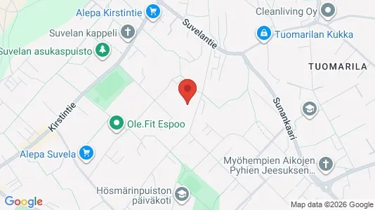 Apartments for rent i Espoo - kort over placeringen