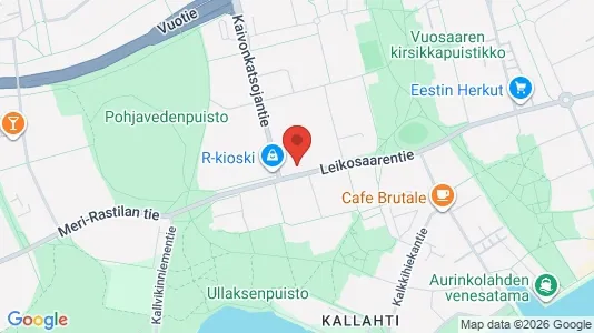 Apartments for rent i Helsinki Itäinen - kort over placeringen