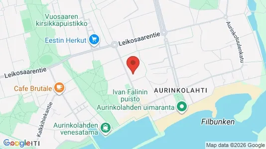 Apartments for rent i Helsinki Itäinen - kort over placeringen