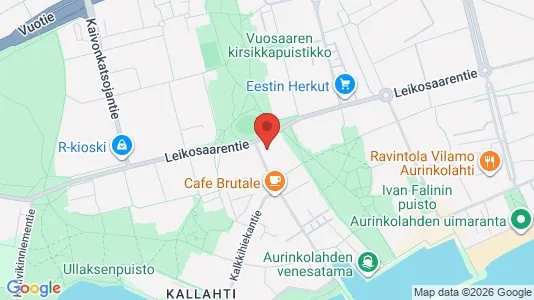 Apartments for rent i Helsinki Itäinen - kort over placeringen