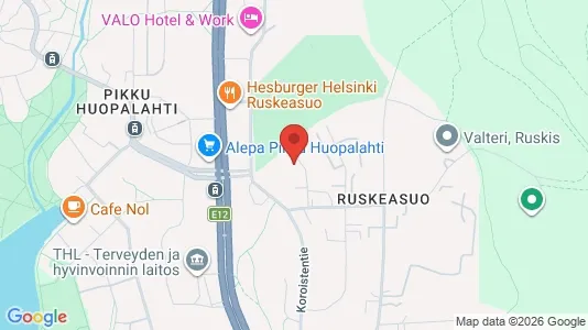 Apartments for rent i Helsinki Läntinen - kort over placeringen