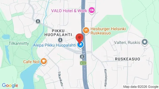 Apartments for rent i Helsinki Läntinen - kort over placeringen
