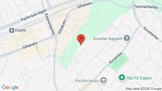 Apartments for rent i Espoo - kort over placeringen