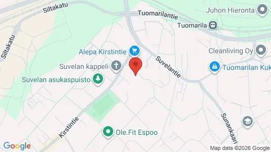 Apartments for rent i Espoo - kort over placeringen