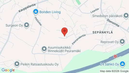 Apartments for rent i Espoo - kort over placeringen