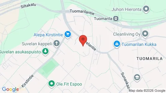 Apartments for rent i Espoo - kort over placeringen